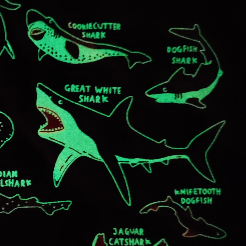 NWT GITD shark tee - Picture 13 of 16
